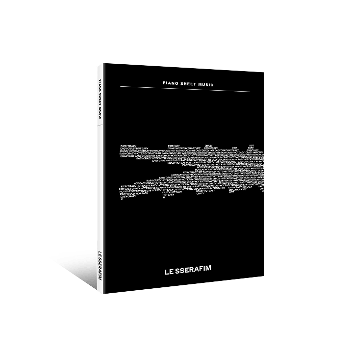 LE SSERAFIM - PIANO SHEET MUSIC : LE SSERAFIM(PACKAGE)