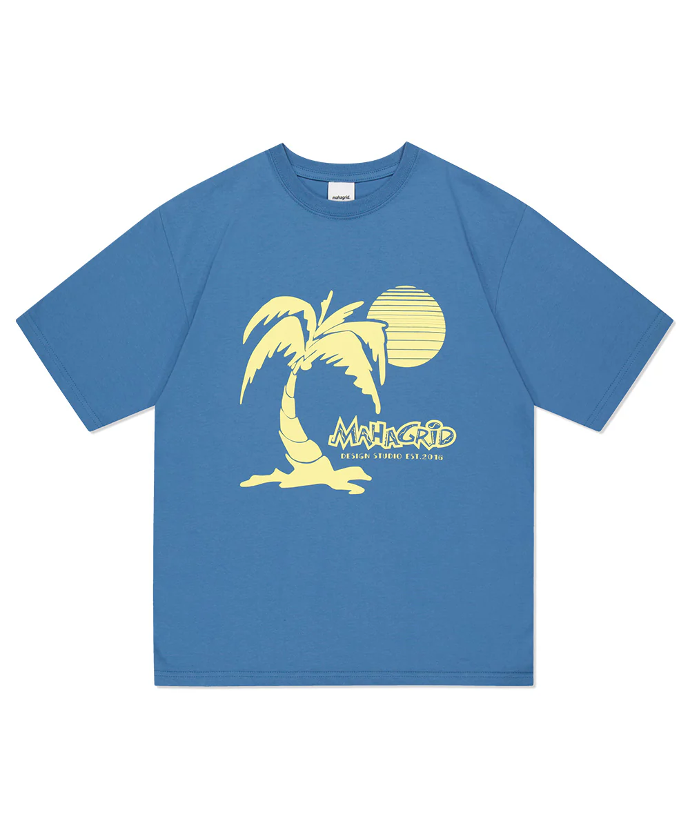 Mahagrid 2023 SUMMER COLLECTION SUNSET BEACH TEE - Image 3