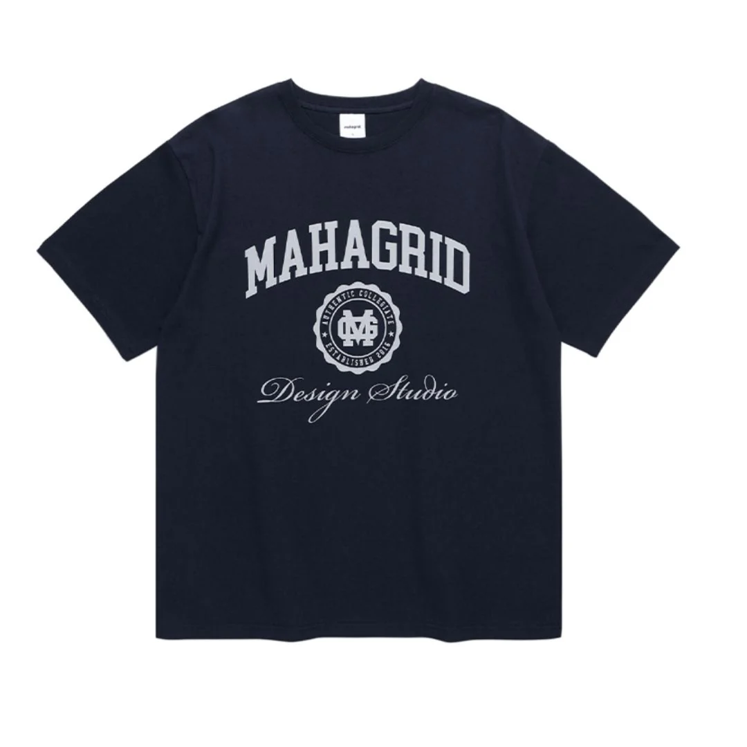 Mahagrid [Stray Kids] SUMMER COLLECTION Authentic Logo Tee - Image 4