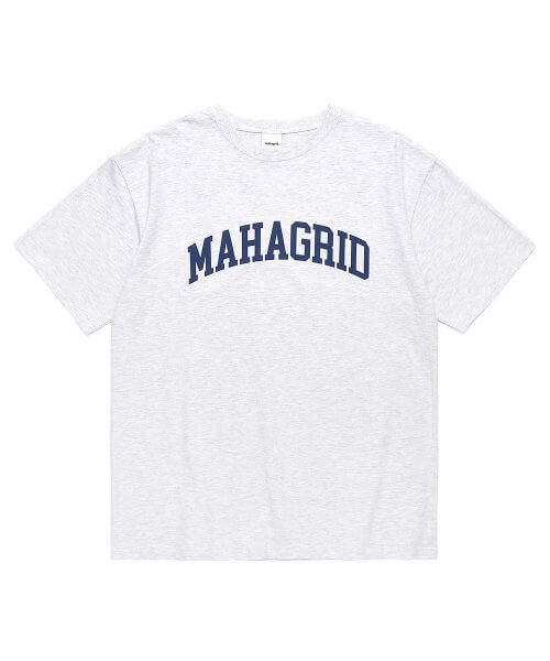 Mahagrid [Stray Kids] SUMMER COLLECTION Varsity Logo Tee - Image 4