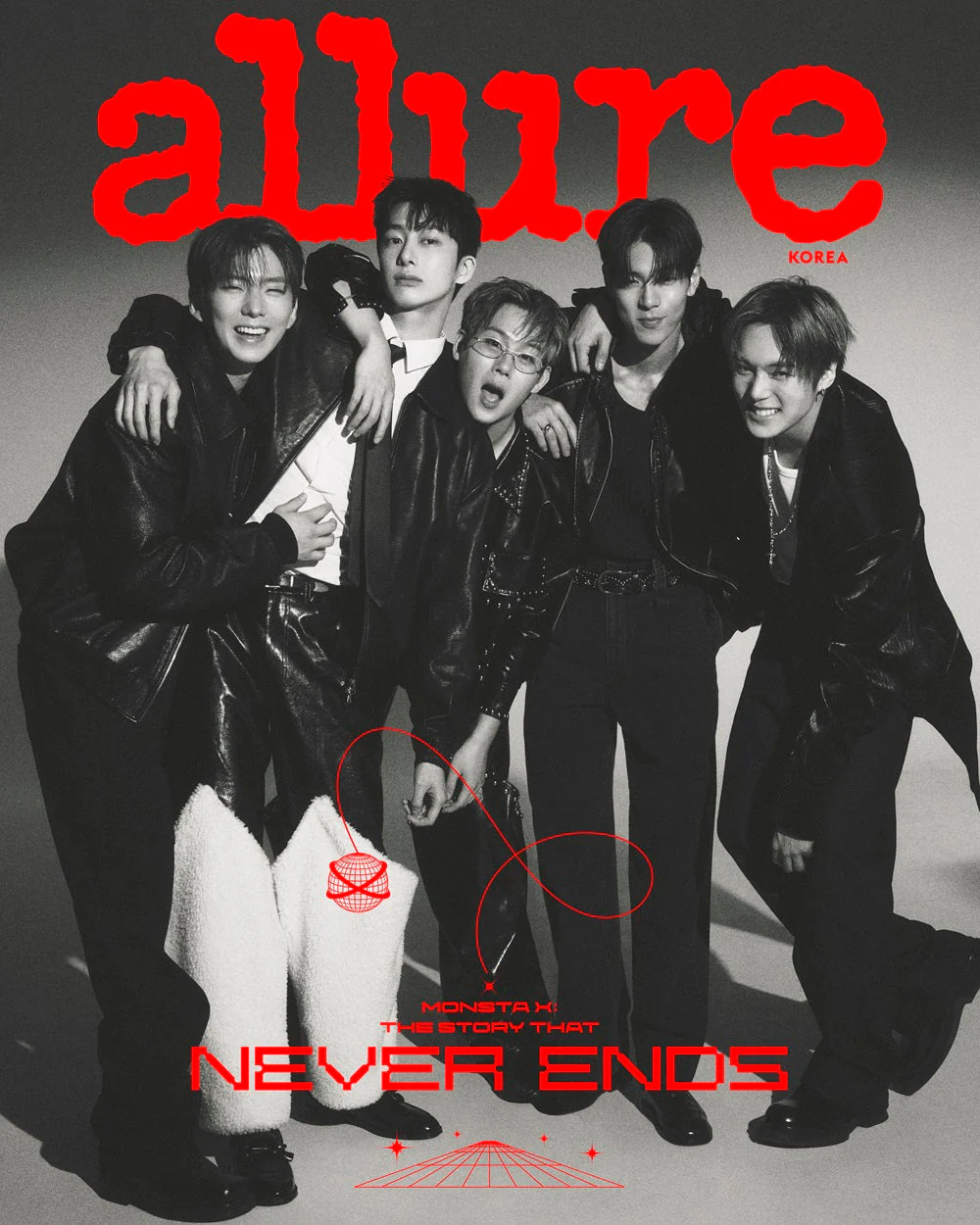 MONSTA X - ALLURE MAGAZINE 2025 JULY ISSUE