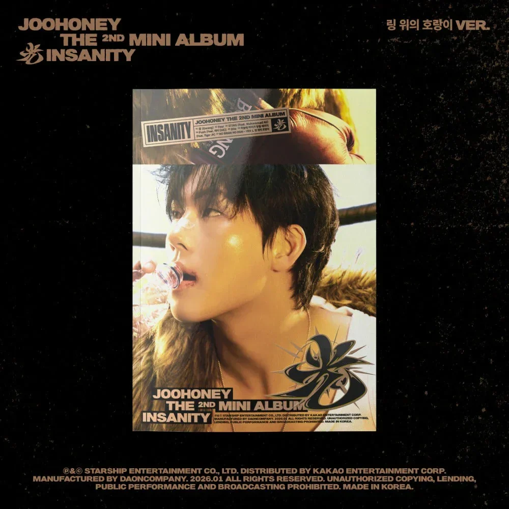 MONSTA X JOOHONEY - INSANITY 2ND MINI ALBUM STANDARD - Image 4