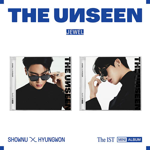 MONSTA X SHOWNU X HYUNGWON - THE UNSEEN 1ST MINI ALBUM JEWEL VER. LIMITED
