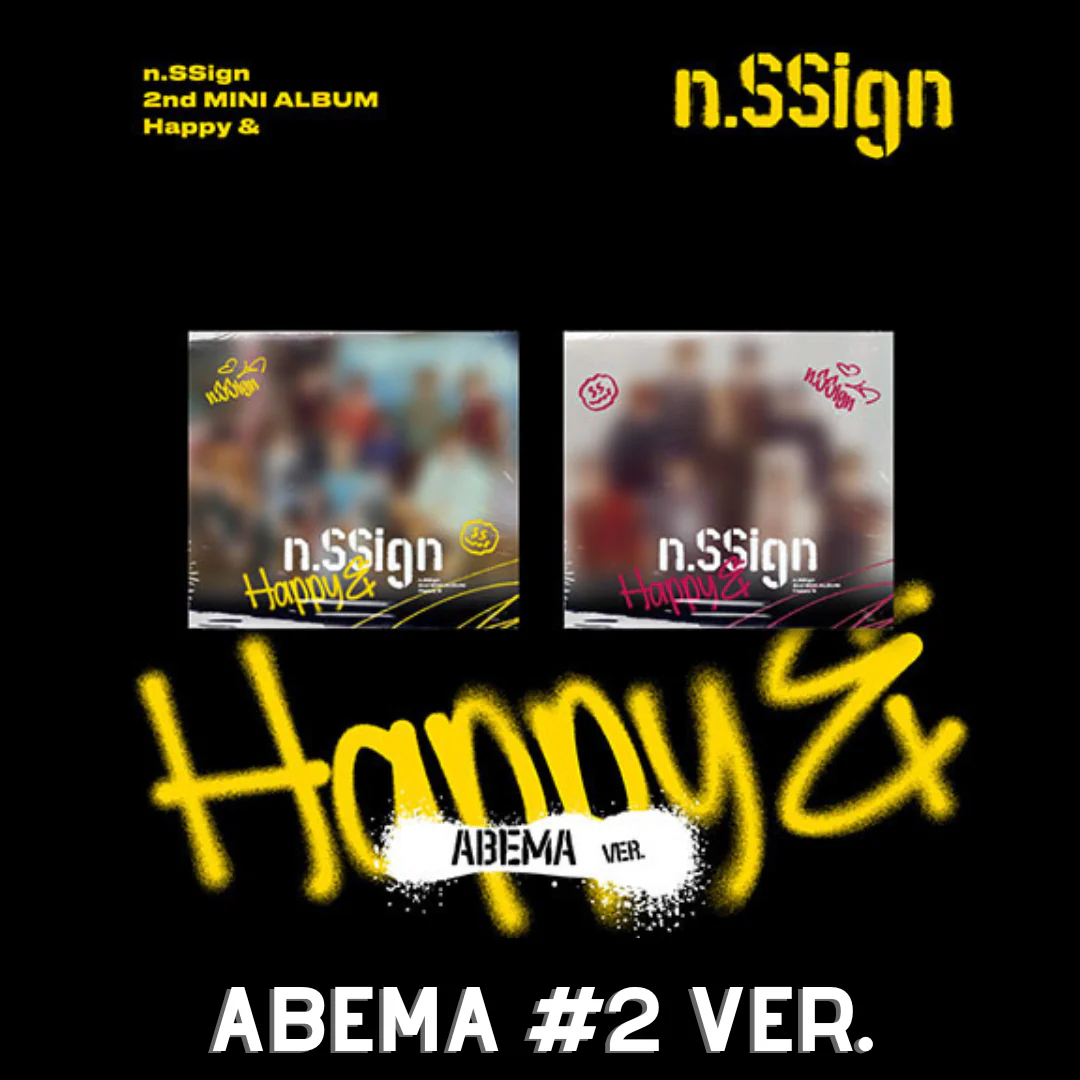 N.SSIGN - HAPPY & 2ND MINI ALBUM ABEMA VER. - Image 3