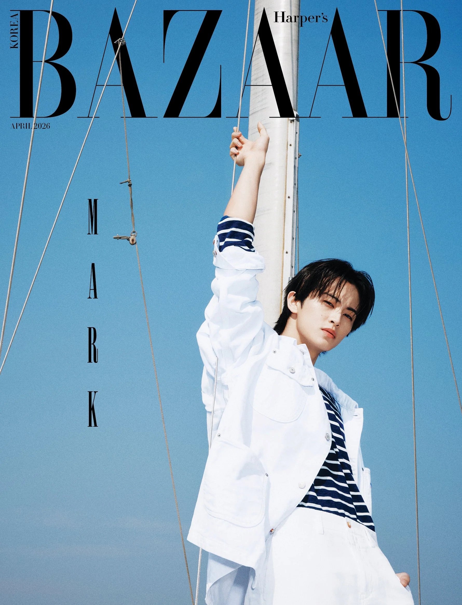 [Pre-Order] NCT MARK - BAZZAR MAGAZINE APRIL 2026 ISSUE