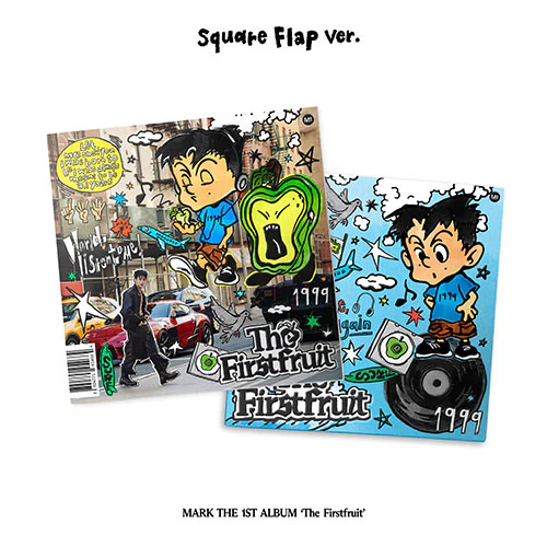 NCT MARK - THE FIRSTFRUIT 1ST FULL ALBUM SQUARE FLAP VER