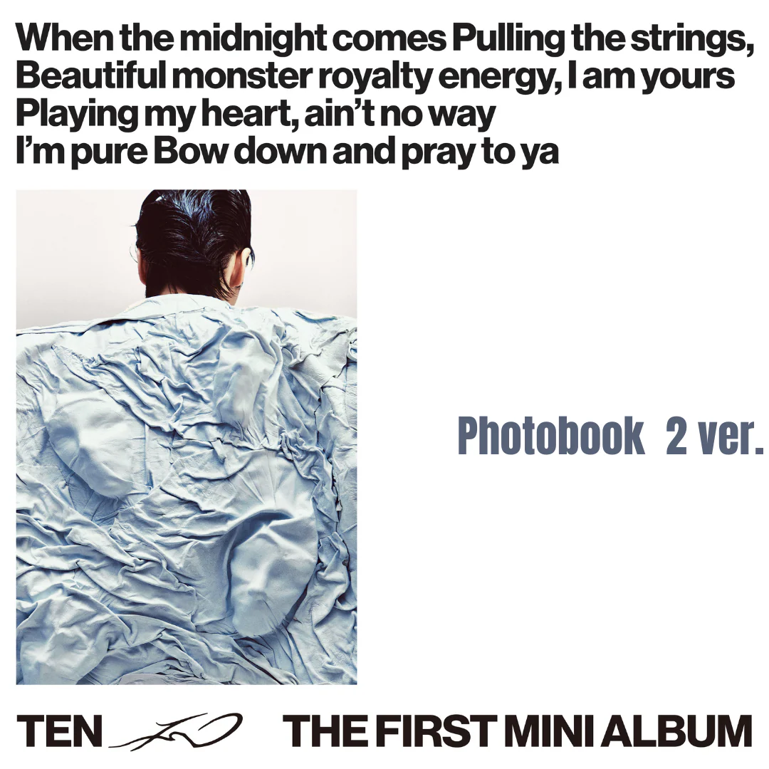 NCT TEN - TEN 1ST MINI ALBUM PHOTOBOOK 2 VER (ON TEN Ver.) - Image 2