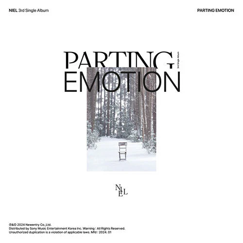 NIEL - PARTING EMOTION 3RD SINGLE ALBUM