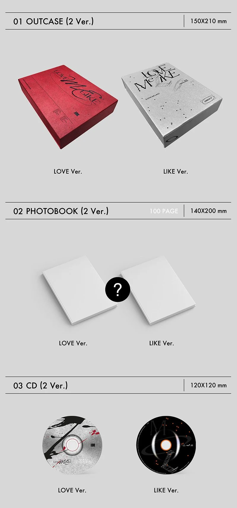 OMEGA X - 2ND MINI ALBUM LOVE ME LIKE - Image 5