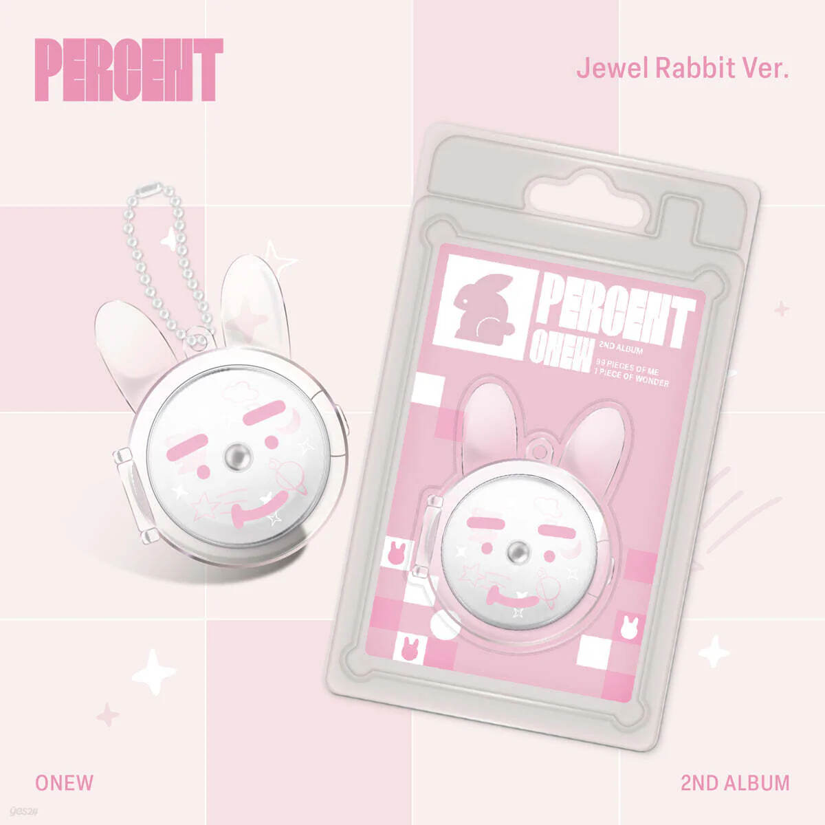 ONEW - PERCENT 2ND ALBUM JEWEL RABBIT VER