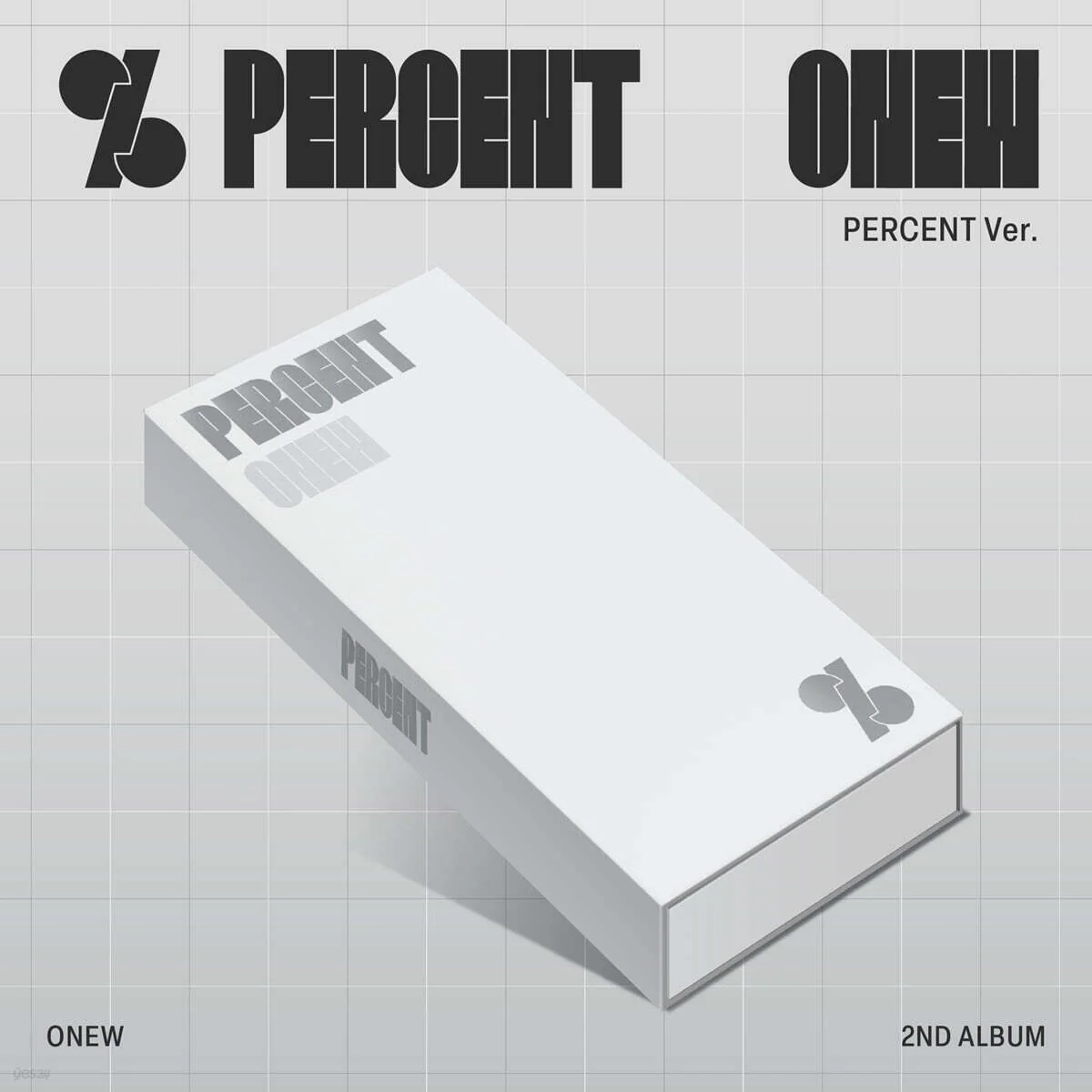 ONEW - PERCENT 2ND ALBUM PERCENT VER