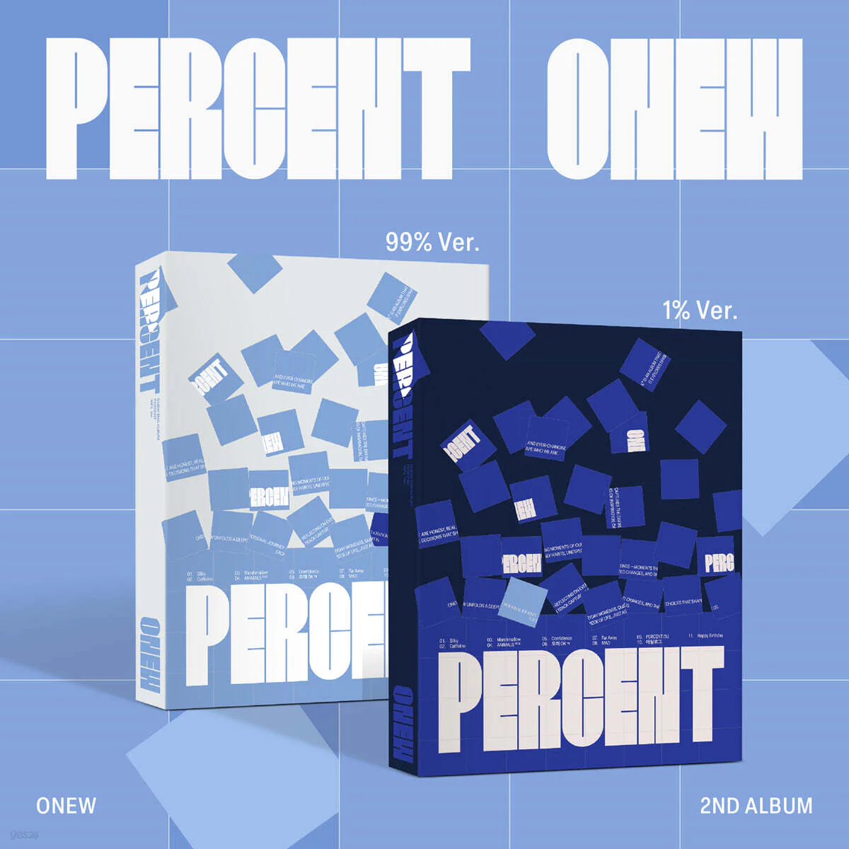 ONEW - PERCENT 2ND ALBUM PHOTOBOOK VER