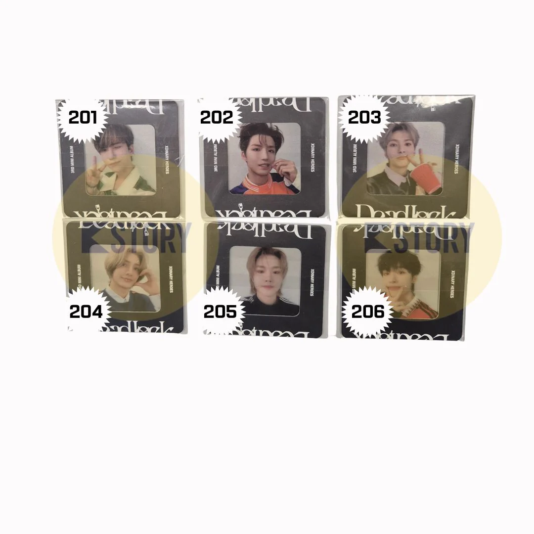 [Photocard 187-200] [201~206] XDINARY HEROES - DEADLOCK 3RD MINI ALBUM JYP POB - Image 5