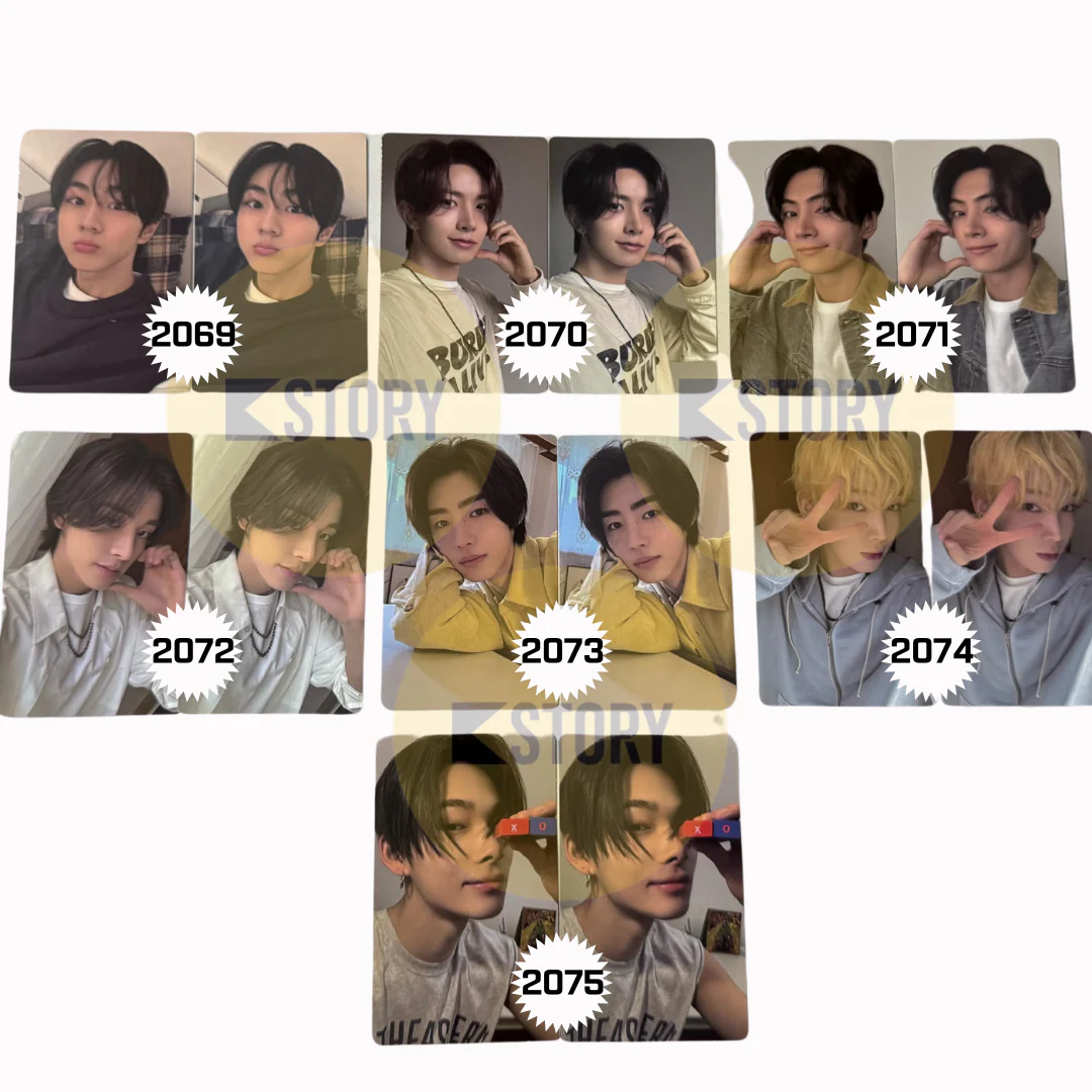 [Photocard 2069-2087] ENHYPEN - ROMANCE : UNTOLD 2ND ALBUM WEVERSE & YES24 POB