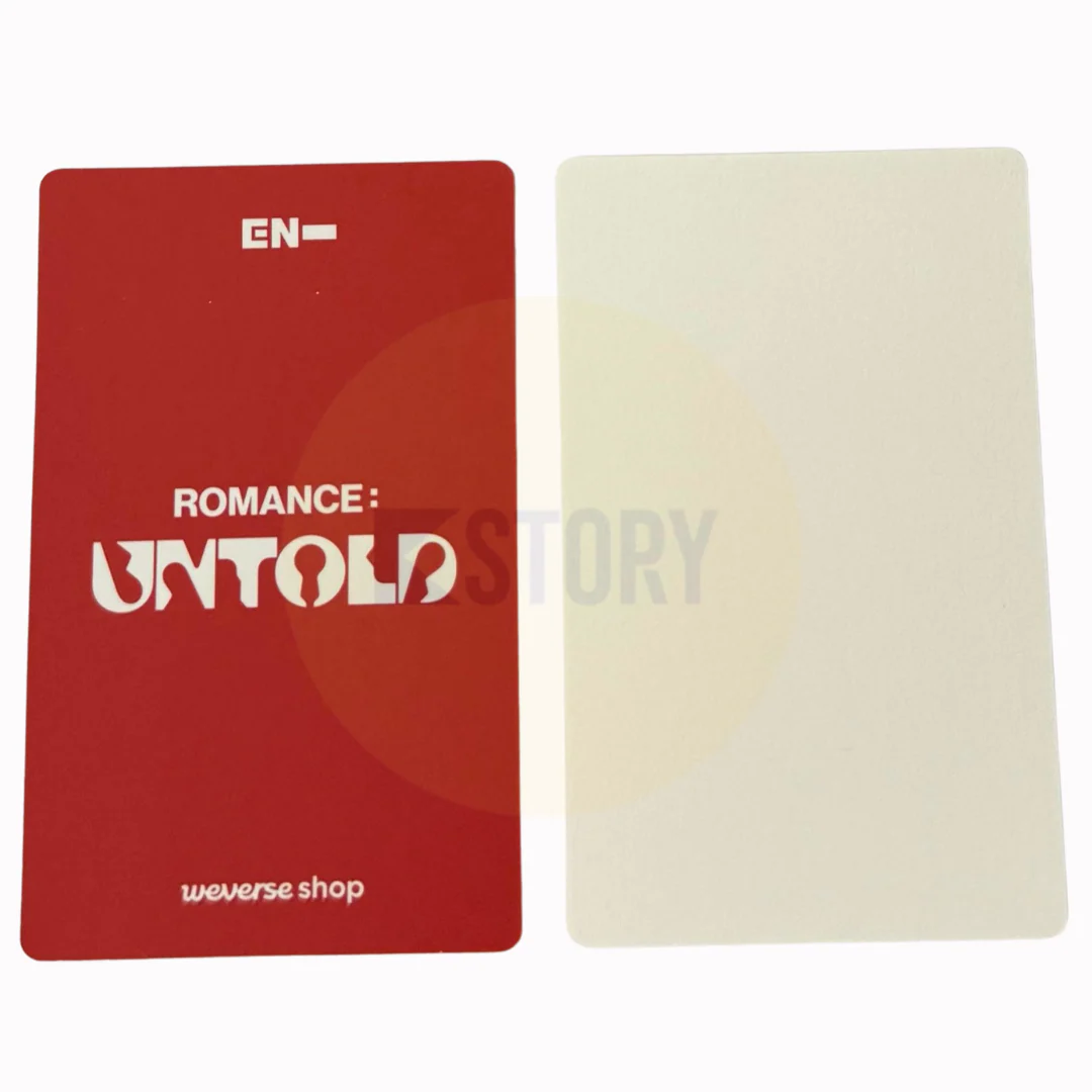 [Photocard 2069-2087] ENHYPEN - ROMANCE : UNTOLD 2ND ALBUM WEVERSE & YES24 POB - Image 2