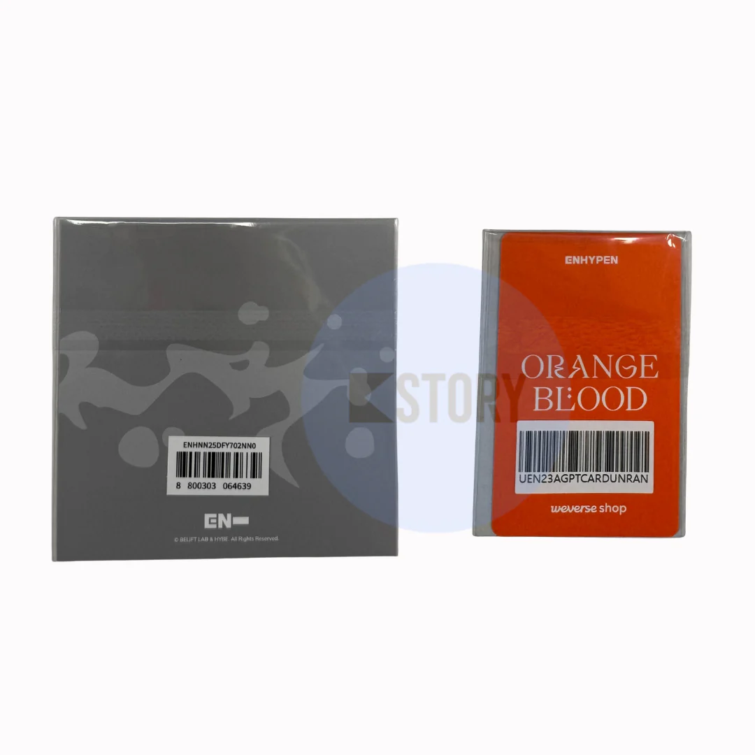 [Photocard 2198-2199] ENHYPEN - DESIRE UNLEASH Official MD & ORANGE BLOOD WEVERSE POB - Image 2