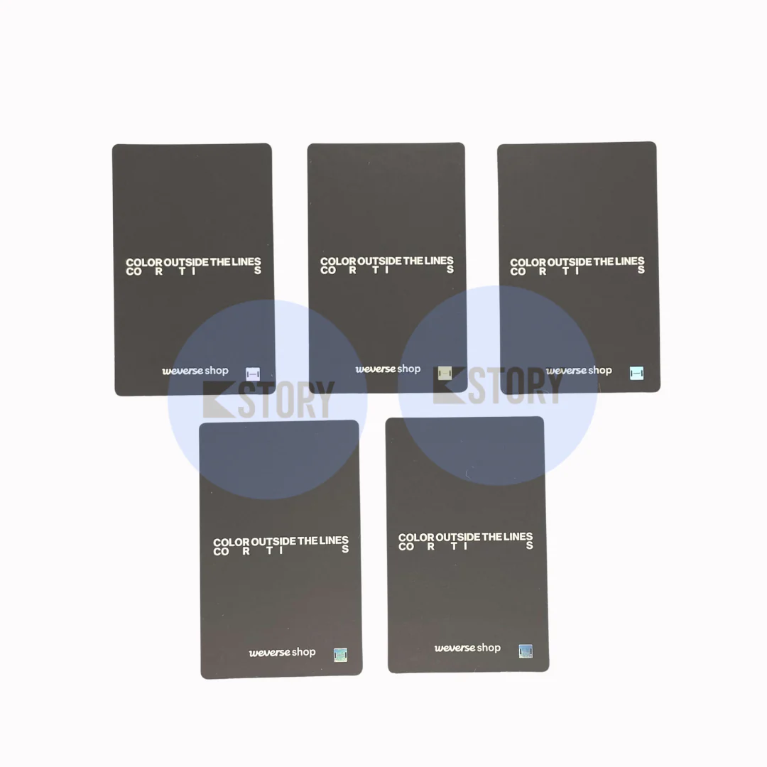 [Photocard 2372-2376] CORTIS - COLOR OUTSIDE THE LINES 1ST EP ALBUM: Weverse POB - Image 2