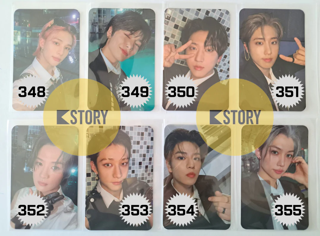 [Photocard 348-355] STRAY KIDS - 5 STAR 3RD FULL ALBUM STANDARD VER. (YES24)
