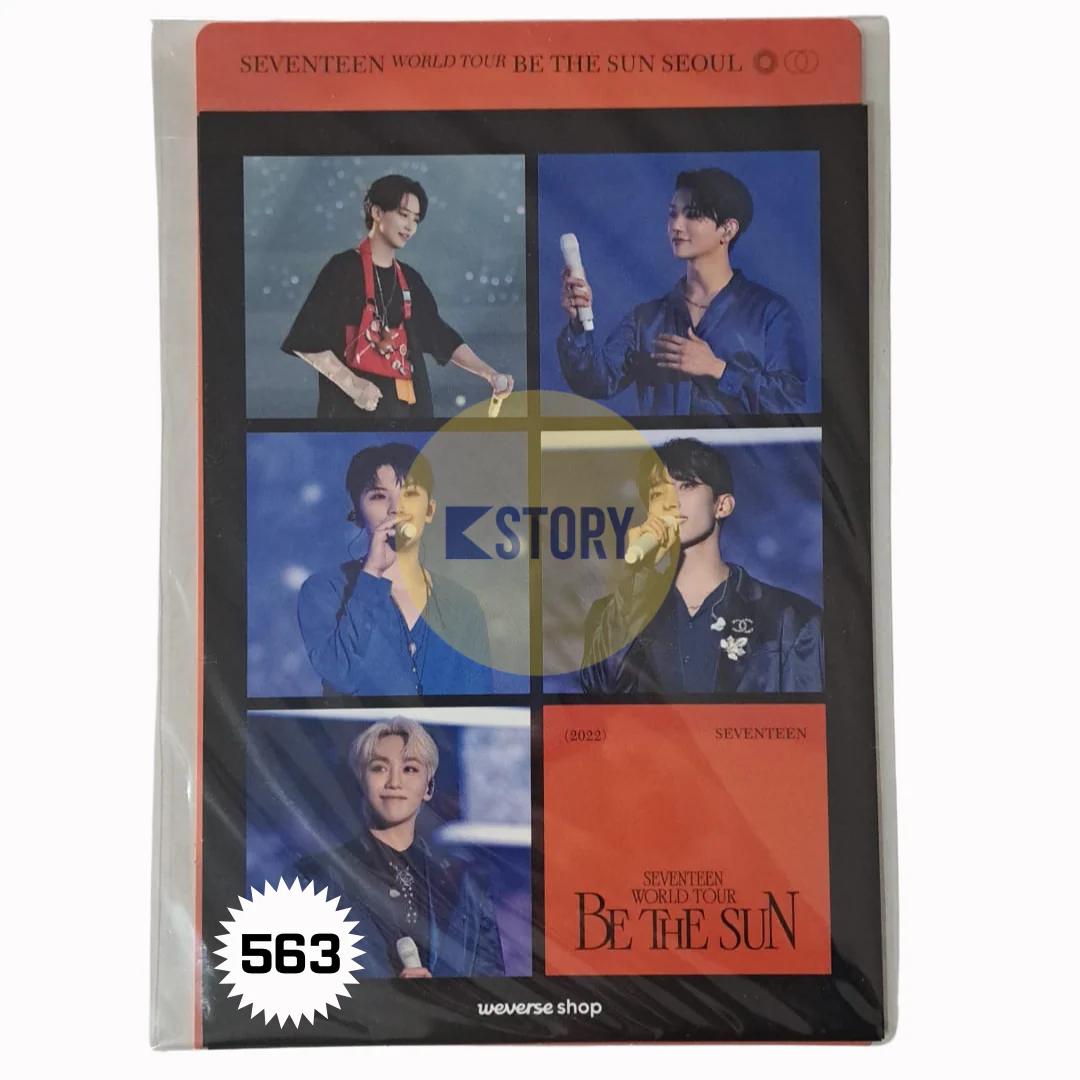 [Photocard 562-563] SEVENTEEN - BE THE SUN WORLD TOUR SEOUL WEVERSE POB - Image 2