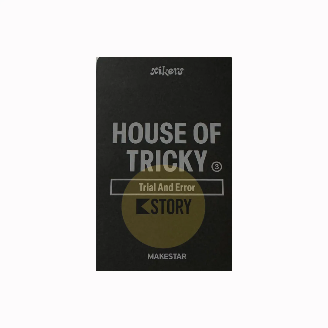 [Photocard 687-695] XIKERS - HOUSE OF TRICKY TRIAL AND ERROR 3RD MINI ALBUM MAKESTAR POB - Image 2