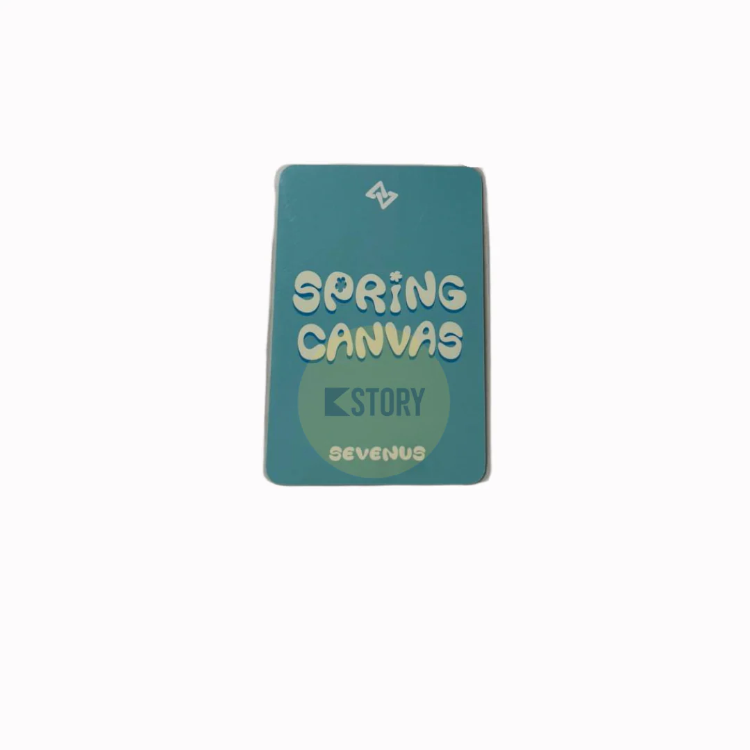 [Photocard 734-735] SEVENUS - SPRING CANVAS 1ST MINI ALBUM YES24 POB - Image 2