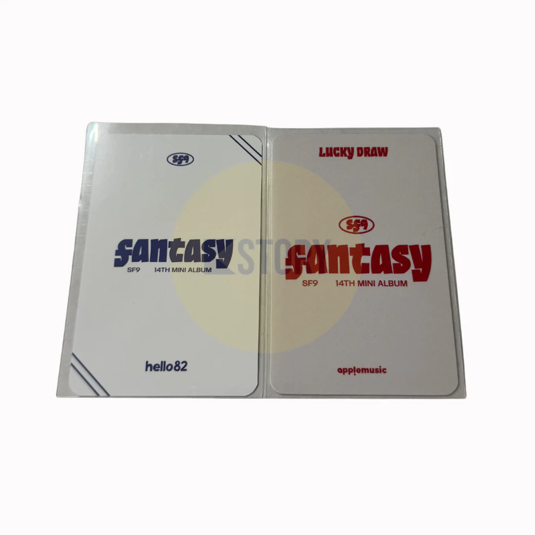 [Photocard 956-957] SF9 - FANTASY 14TH MINI ALBUM HELLO82 & APPLE MUSIC POB - Image 2