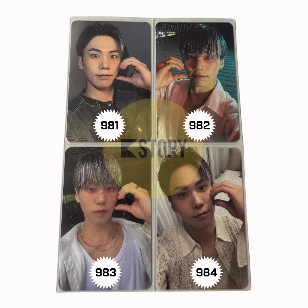 [Photocard 981-984] ROCKY - 2nd Mini Album [BLANK] YES24 & APPLE MUSIC POB