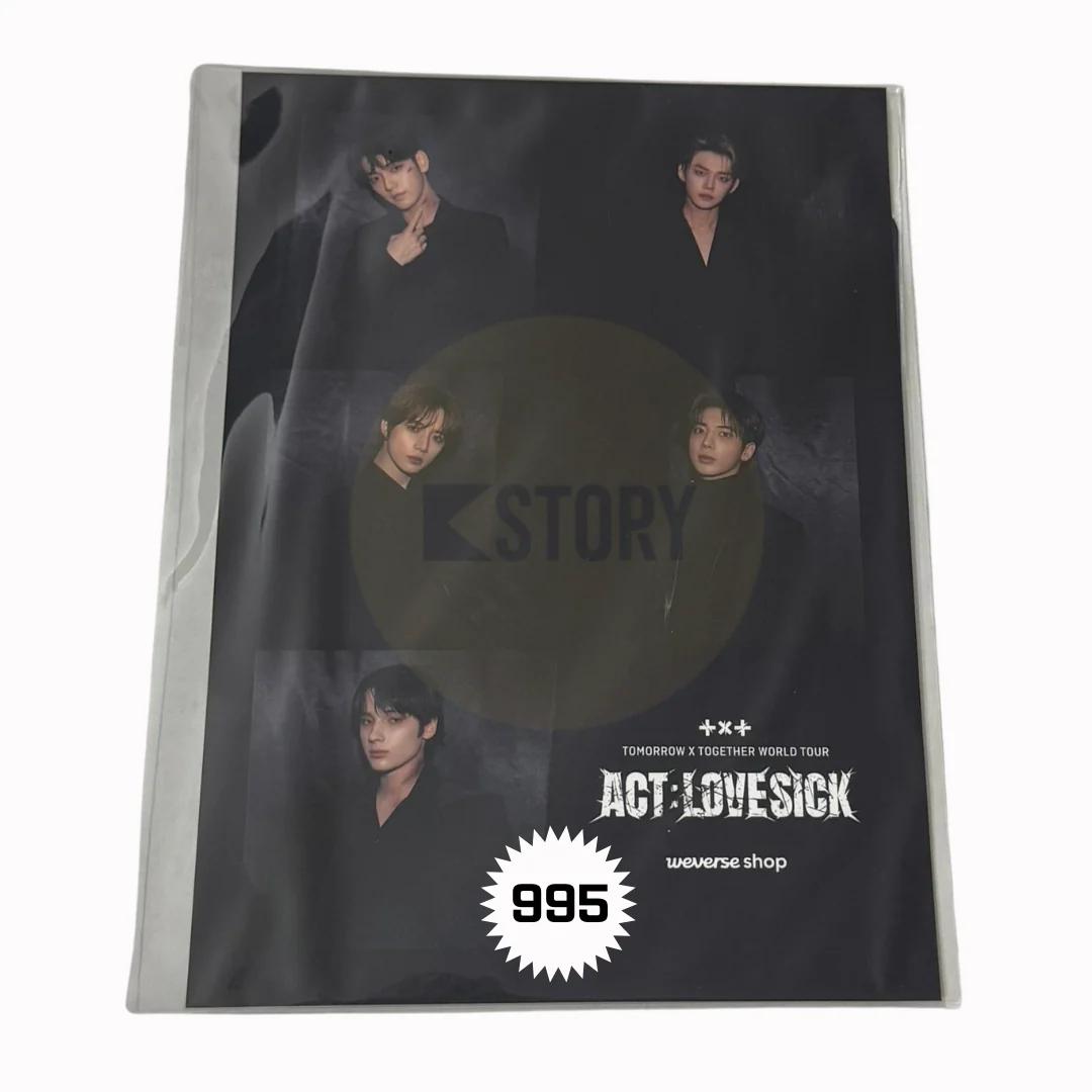 [Photocard 995] TXT - WORLD TOUR ACT LOVE SICK IN SEOUL