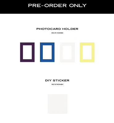 [POB] NAYEON (TWICE) - Photocard Holder + DIY Sticker