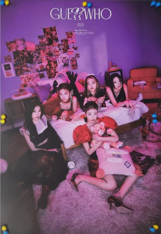 [POSTER#115,116] Itzy- Guess who