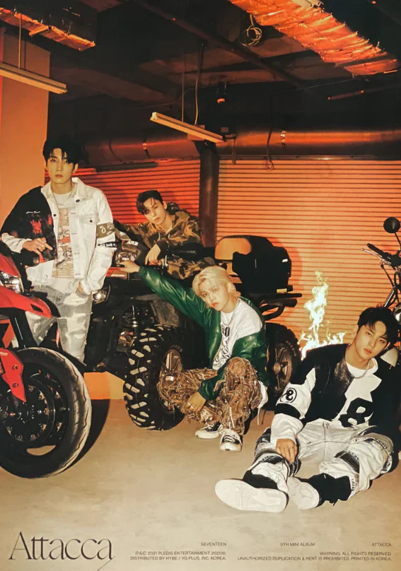[POSTER#013~015] Seventeen Attacca