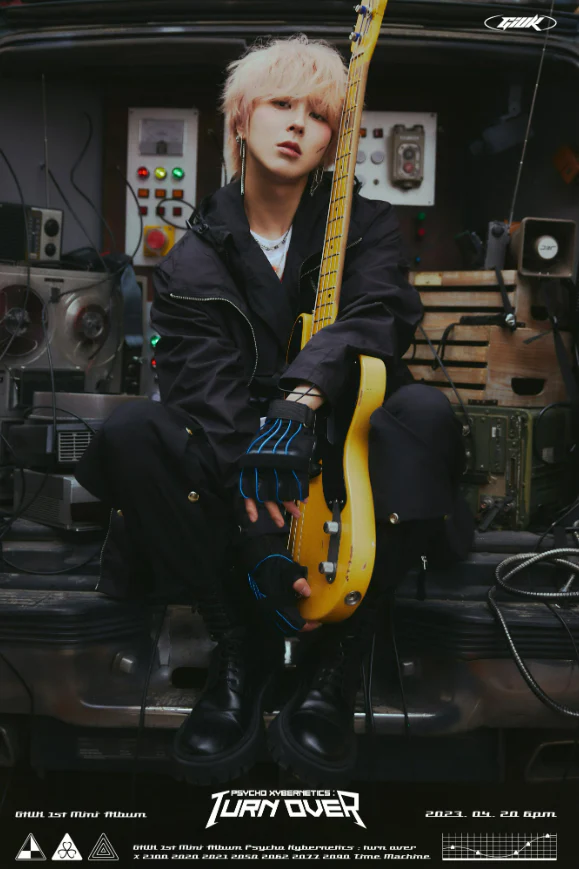 [POSTER#234] ONEWE GIUK - PSYCHO XYBERNETICS TURN OVER 1ST MINI ALBUM