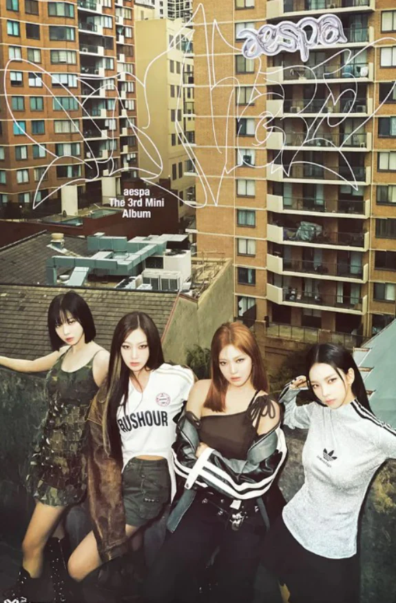 [POSTER#237~240,250~253] AESPA - MY WORLD MINI 3RD ALBUM - Image 4