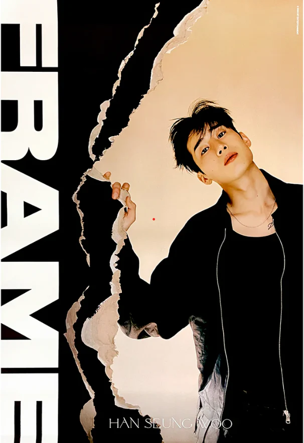 [POSTER#264-265] HAN SEUNGWOO - FRAME 3RD MINI ALBUM
