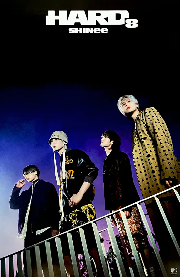 [POSTER#268-270] SHINEE - HARD 8TH FULL ALBUM PHOTOBOOK VER.