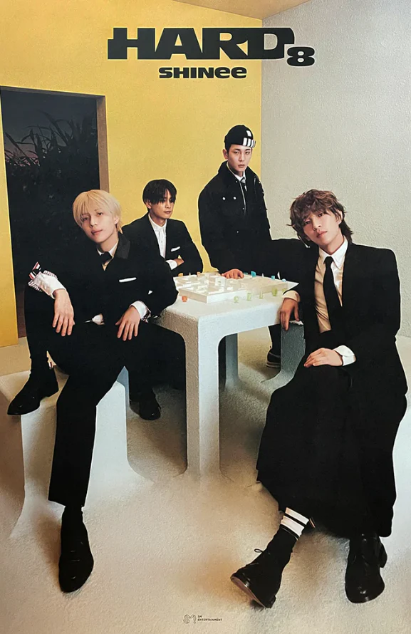 [POSTER#268-270] SHINEE - HARD 8TH FULL ALBUM PHOTOBOOK VER. - Image 2