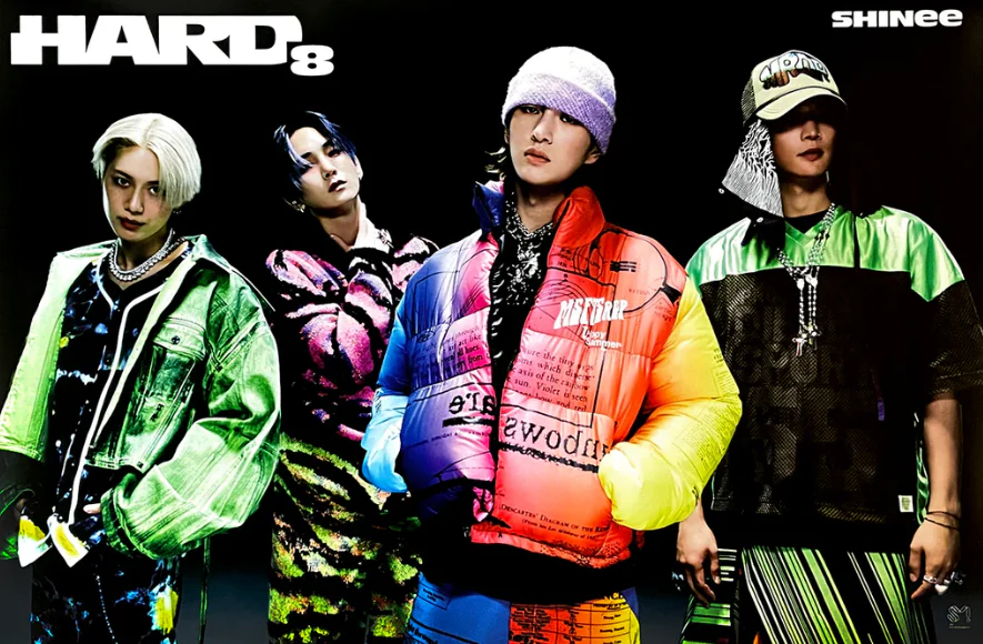 [POSTER#268-270] SHINEE - HARD 8TH FULL ALBUM PHOTOBOOK VER. - Image 3