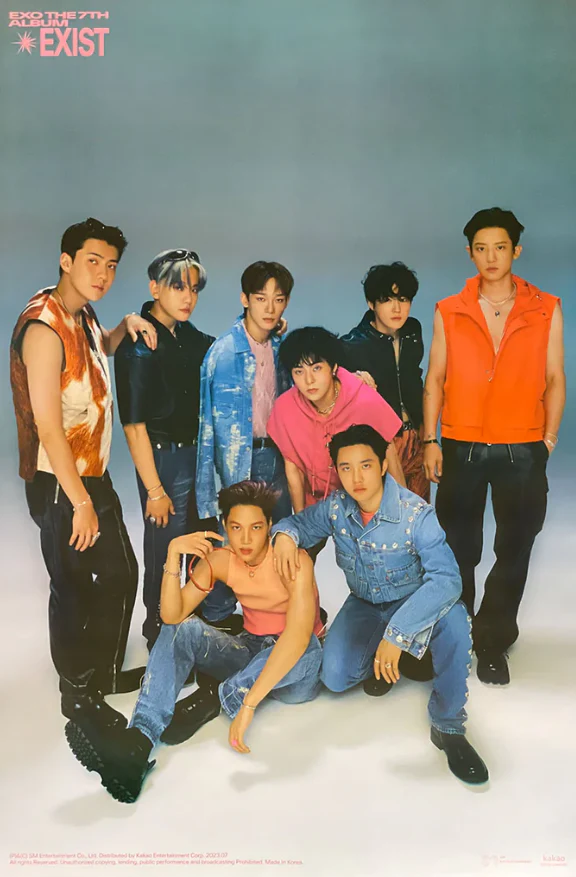 [POSTER 271-273] EXO - EXIST 7TH FULL ALBUM PHOTO BOOK VER. - Image 2