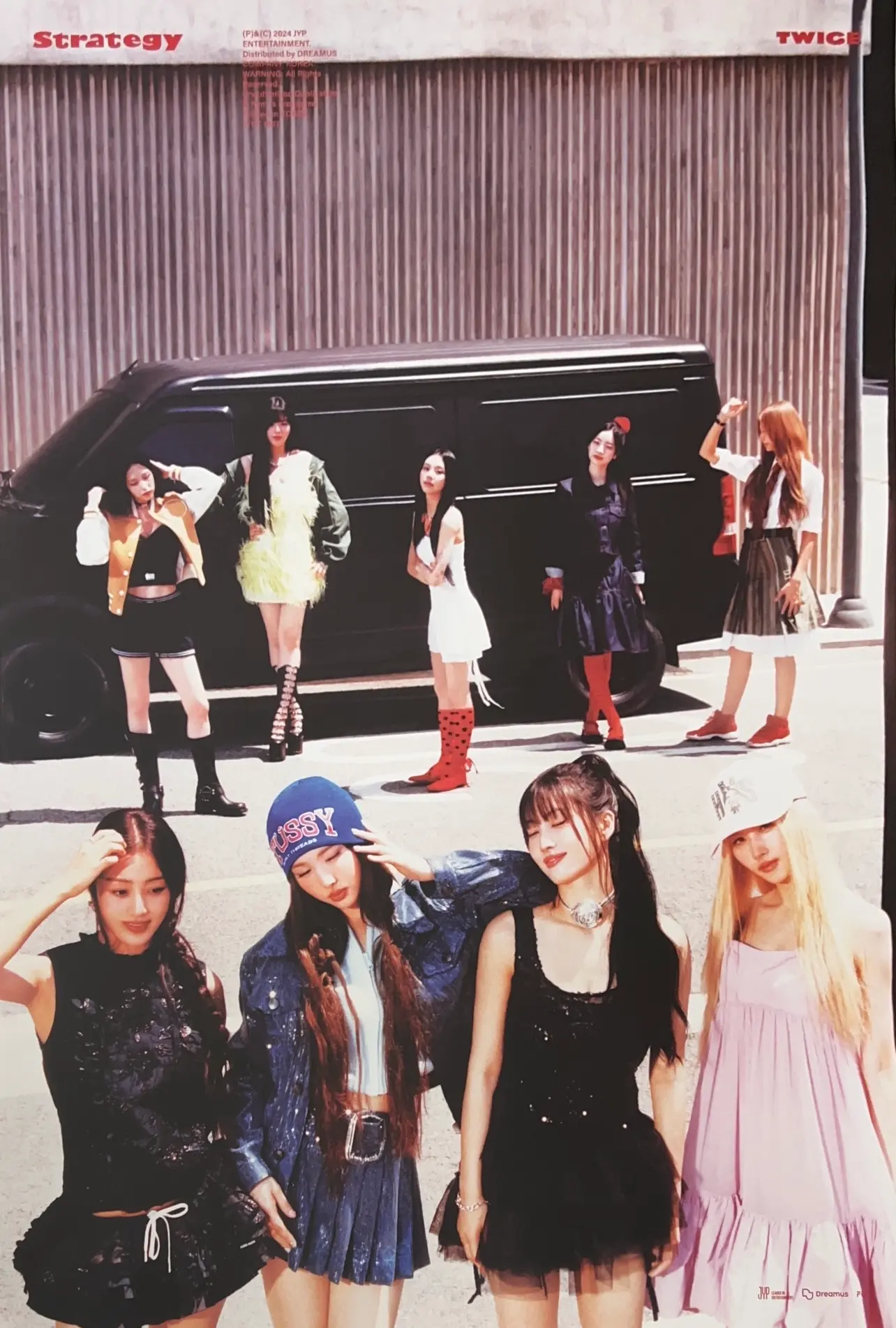[POSTER 349-351] TWICE - STRATEGY 14TH MINI ALBUM STANDARD - Image 2
