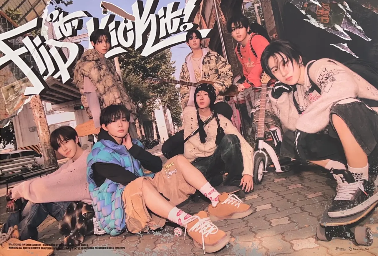 [POSTER 350-351] KICKFLIP - FLIP IT, KICK IT! 1ST MINI ALBUM STANDARD