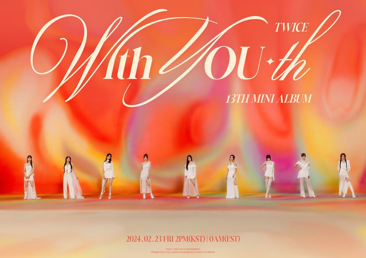 [POSTER 400-402] TWICE - WITH YOU-TH 13TH MINI ALBUM - Image 6