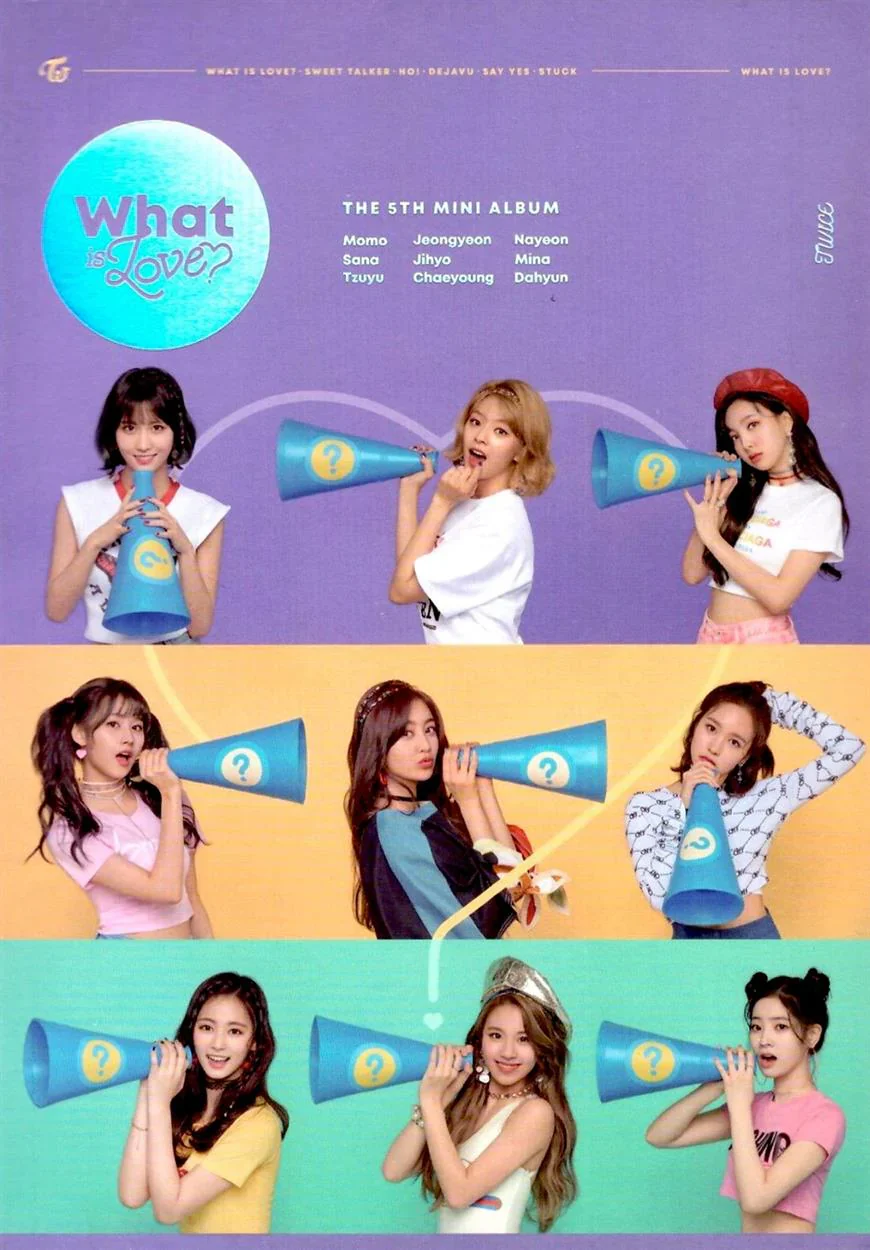 [POSTER 405-406] TWICE - 5th Mini Album [WHAT IS LOVE?] - Image 2