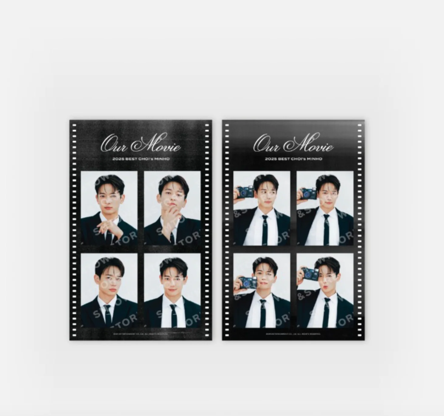 2025 BEST CHOI's MINHO Our Movie MD - 4 CUT PHOTO SET