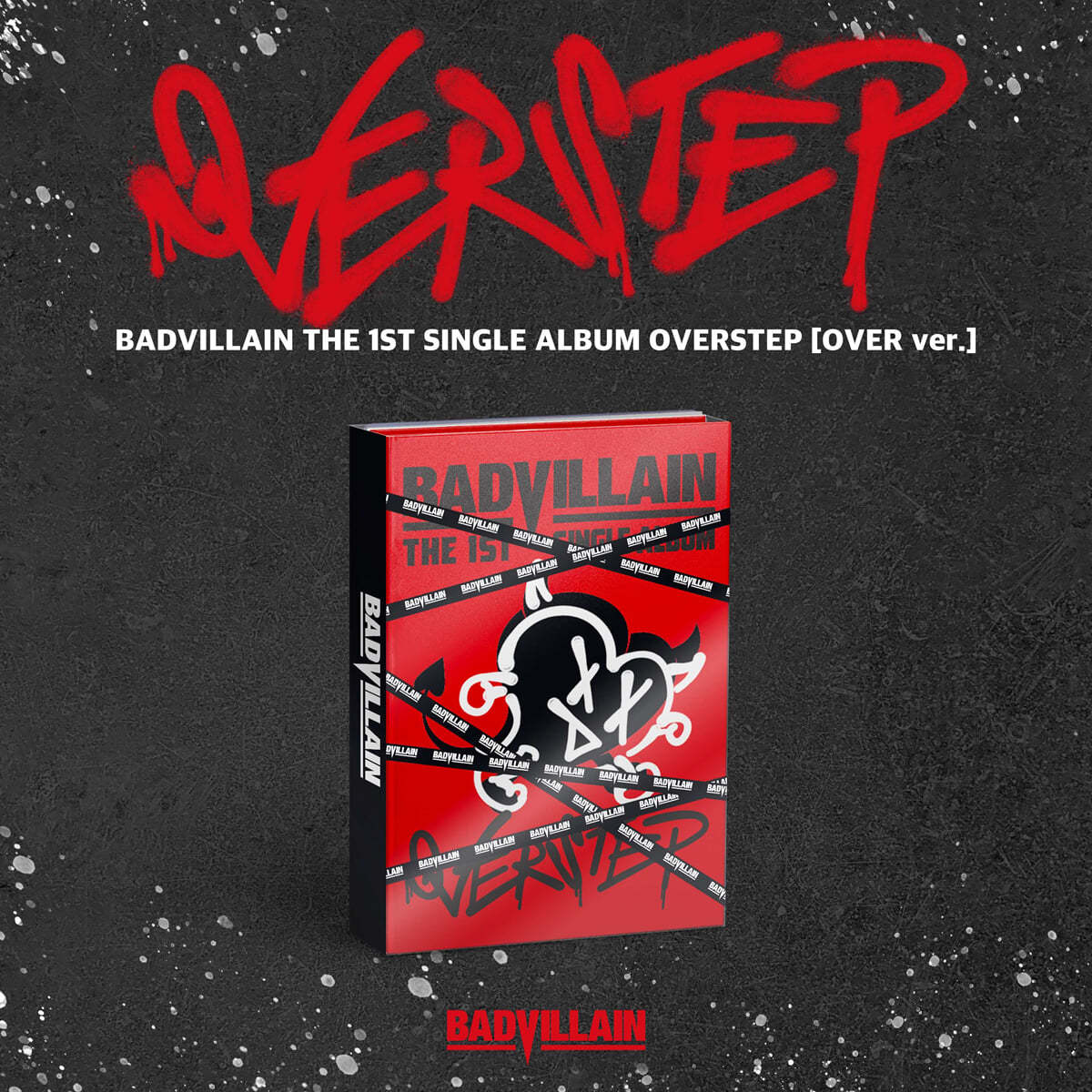 BADVILLAIN - 1st Single Album [OVERSTEP] - Image 2