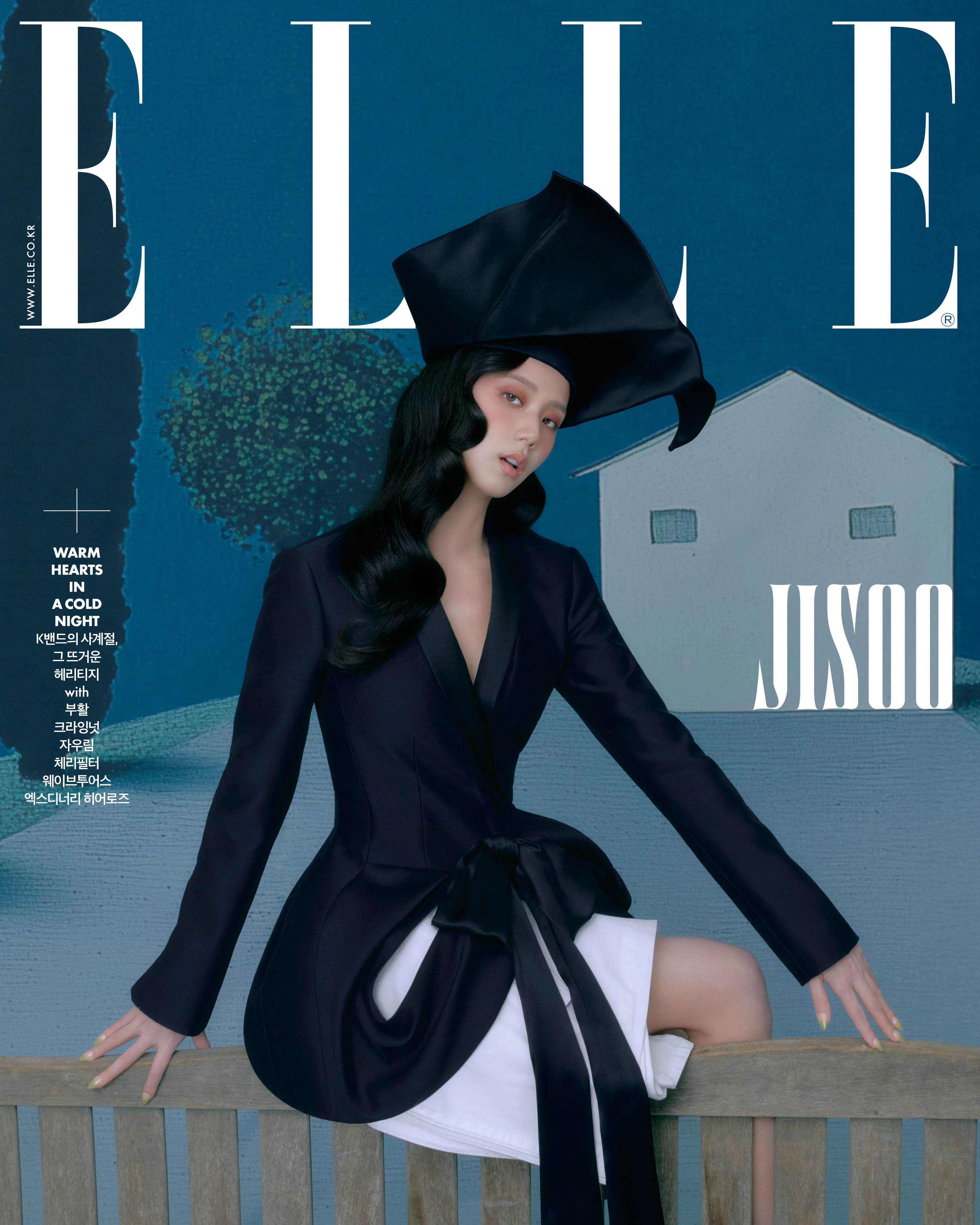 BlackPink JISOO - ELLE MAGAZINE 2025 DECEMBER ISSUE - Image 2