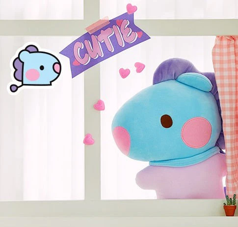BT21 MININI FLAT CUSHION - MANG - Image 5