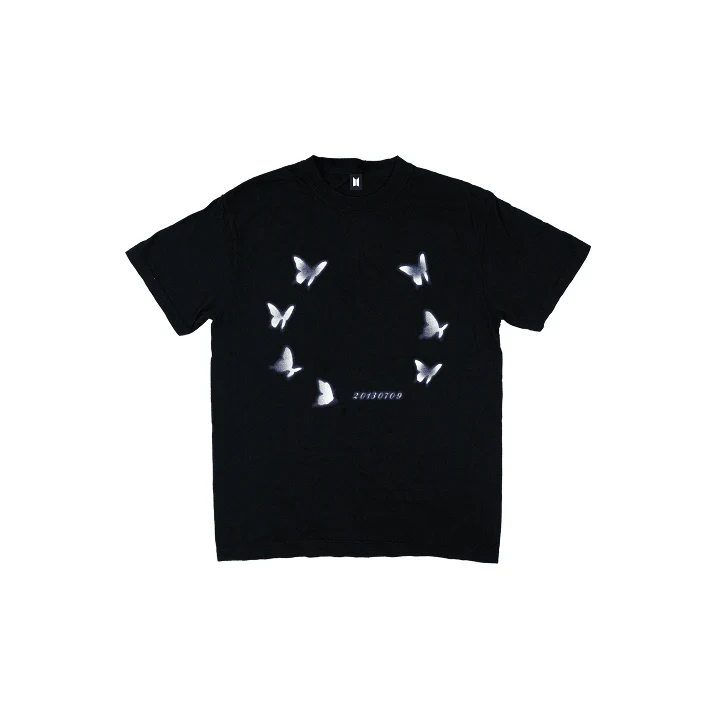 BTS ARMY - FOREVER WE ARE YOUNG MD S/S T-shirt (BLACK)