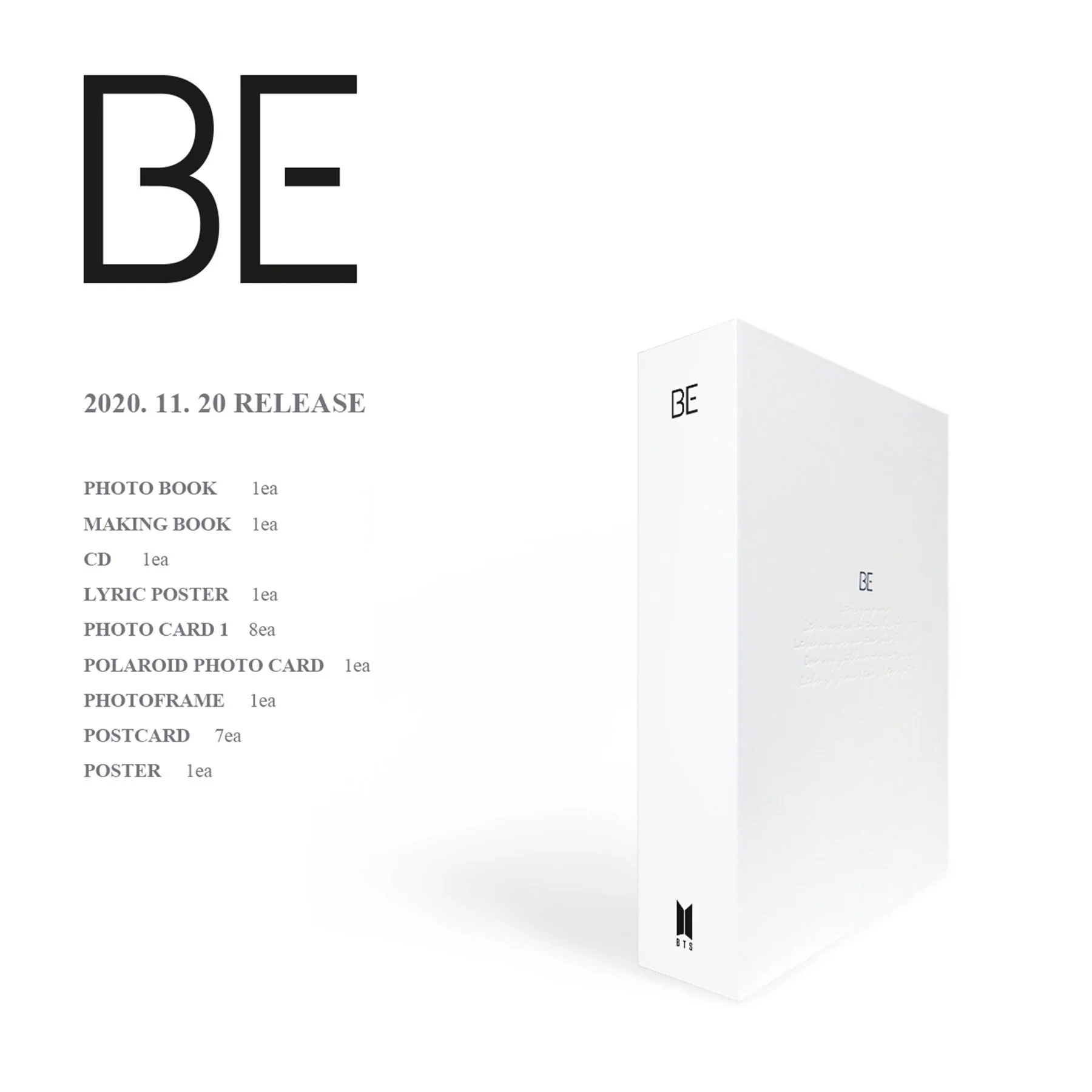 BTS Álbum BE (Deluxe Edition) - Image 3