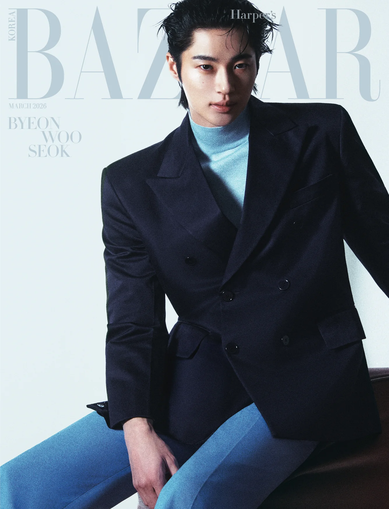 BYEON WOO SEOK - BAZZAR MARCH 2026 ISSUE - Image 3