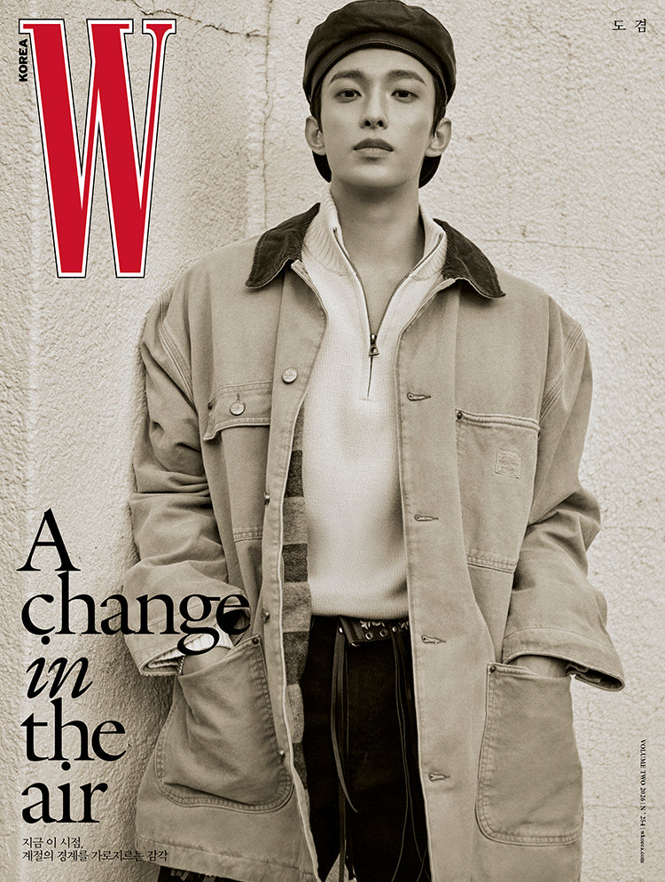 DK & KAZUHA COVER W KOREA MAGAZINE 2026 VOL.2 ISSUE - Image 2